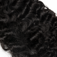 Ghair 2026 Extension de cheveux vierges à effet plumeux pour tressage au crochet, 100g, 12-30 pouces, Boucles françaises, Lot de cheveux vietnamiens, Double trame machine