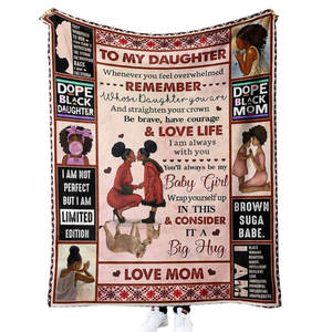 Coperte in Pile e Flanella per Regali alla Famiglia: Papà, Mamma, Figlio, <span class=keywords><strong>Figlia</strong></span>, Nonna, Nonno, Nipote, Nipotina - Product Image 1