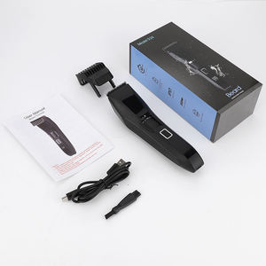 Lanumi 938 <span class=keywords><strong>10</strong></span> có thể điều chỉnh cài đặt râu tông đơ IPX7 toàn bộ cơ thể rửa tóc tông đơ cho nam giới râu 6800rpm Pro tóc Clipper - Product Image 2