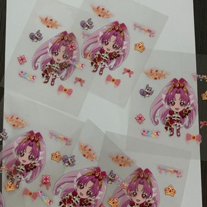 Pegatinas Transparentes con Temática de Personajes, Impermeables y Lavables, Calcomanías Decorativas Personalizadas con Película Retráctil, Laminado Brillante - Product Image 4