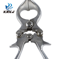 Pince de Castration de mouton en acier inoxydable KD707, pince de Castration, outil sans sang