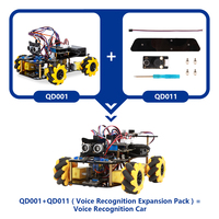 Kit de Iniciación de Robótica para Niños, Juguete Educativo de Programación DIY, Aprendizaje de Codificación, Control por Voz, Compatible con Arduino