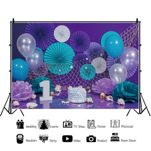 Sfondo Floreale con Palloncini ad Arco, Decorazione Murale con Palloncini a <span class=keywords><strong>Cuore</strong></span> in Colori Pastello per Feste di Compleanno e Baby Shower - Product Image 5