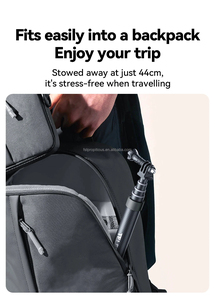 Palo de Selfie Monopié Extensible de Fibra de Carbono de 3 Metros TELESIN con Tornillo de 1/4 para Cámaras GoPro, Insta360, Osmo Action, <span class=keywords><strong>DJI</strong></span> Action - Product Image 6