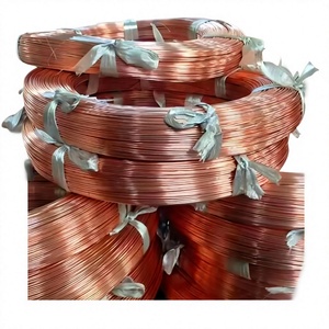 Compre bobina de alambre de cobre puro de grado eléctrico de alta conductividad para aplicaciones de cableado - Product Image 1