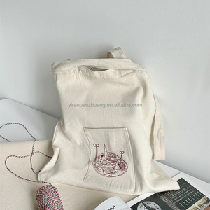 Logo personalizzato Beige stampabile in lavatrice lavabile in cotone grande riutilizzabile in bianco pieghevole drogheria Tote Bag - Product Image 3