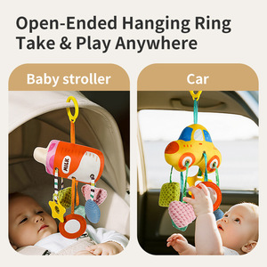 Jouets apaisants pour bébé, jouets à tirer en forme <span class=keywords><strong>de</strong></span> crabe, mobiles <span class=keywords><strong>de</strong></span> lit, jouets suspendus pour lit et voiture, pour 0-4 ans, unisexe - Product Image 2
