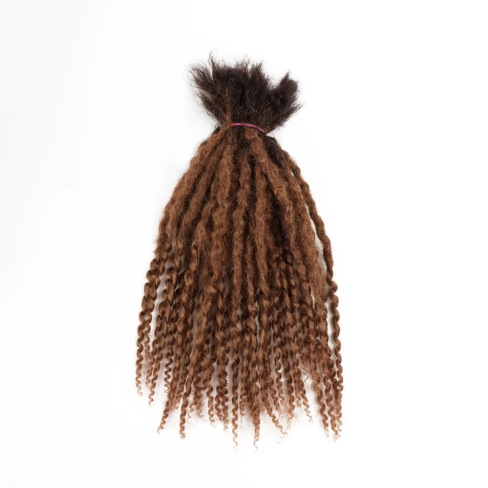 Orient hecho a mano LOCs estilo Bohemia cabello humano virgen al por mayor precio fabricante extensión personalizable