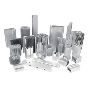 カスタム小型円筒形円形PCBアルミニウムヒートシンク6000シリーズグレードカットトゥサイズひまわり型ヒートシンクバー（アンプ用） - Product Image 6