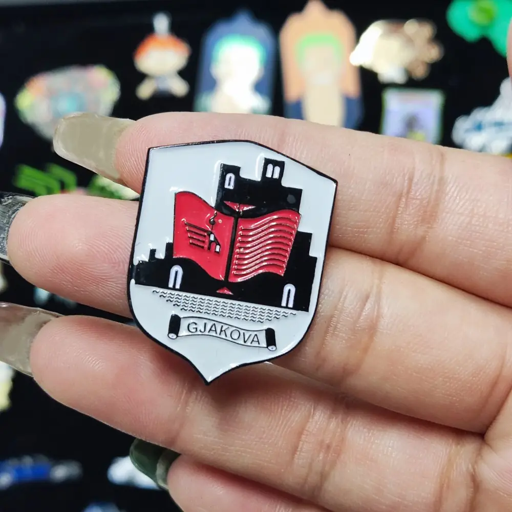 Manufacturer China Badges Pin Custom Company Logo Design Metal Soft Enamel Lapel Pins