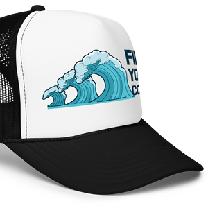 Trouvez votre casquette de camionneur en mousse Coast Wave - Product Image 4