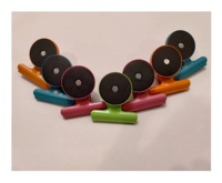 Pince de support de trombone forte Clips d'aimant de réfrigérateur Clip d'aimant de réfrigérateur