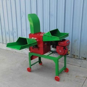 Hacheuse à paille à essence, machine à pétrir le maïs, le blé, les tiges, aliments pour animaux, hacheuse à foin, mini hacheuse à paille - Product Image 1