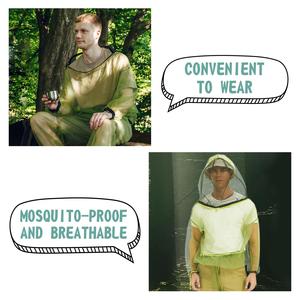 Taşınabilir cibinlik, kol muhafızları ve açık tırmanma şapka ile giyim açık kamp için uygundur - Product Image 5