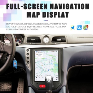 Autoradio pour Maserati GT 2007-2017 Android 13 Écran vertical 10,4 pouces Multimédia automobile GPS Navigation Lecteur vidéo DVD Carplay - Product Image 4