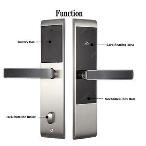 Cerradura Inteligente para Hotel TTLock S10, de Acero Inoxidable 304 Premium, Resistente al Agua, con Sistema TTLock, Tarjeta RFID, para Apartamentos y Airbnb - Product Image 6