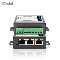 SERIALLINK SLK-S502 prise en charge Modbus RTU vers Modbus TCP 1x RS232 RS485 Convertisseur série vers TCP/IP Ethernet Serveur de périphériques série