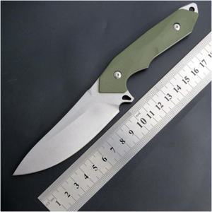 Cuchillo Plegable de Bolsillo de Alta Calidad con Hoja de Acero Inoxidable D2 de 11.9CM y Mango G10, Personalizable OEM, Cuchillo de Camping, Supervivencia al Aire Libre - Product Image 5
