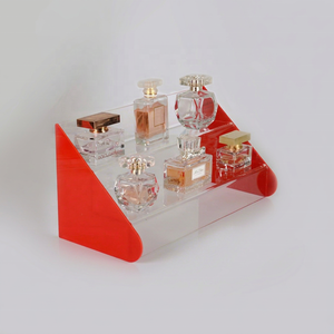 Wholesale Custom Acrylic Perfume Display <b>Stand</b> Countertop Fragrance Organizer with Tiered Shelves for Beauty Counters - Product Image 1