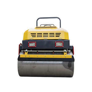 Hightop 1Ton 1000kg Rodillo de carretera Maquinaria de construcción de carreteras Rodillo de vibración hidráulico grande - Product Image 2