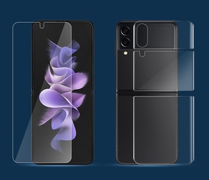 Pellicola Protettiva in Idrogel TPU Morbido Infrangibile per Samsung Z Flip 6 <span class=keywords><strong>3</strong></span> <span class=keywords><strong>4</strong></span> Z Fold 6 5 <span class=keywords><strong>3</strong></span> <span class=keywords><strong>4</strong></span>, Pellicola Flessibile in Vetro per Schermo - Product Image 2