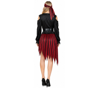 Costume de <span class=keywords><strong>pirate</strong></span> pour femme pour <span class=keywords><strong>Halloween</strong></span>, jupe sexy de <span class=keywords><strong>pirate</strong></span>, cosplay pour femmes, robe de soirée, carnaval, événement cosplay - Product Image 2