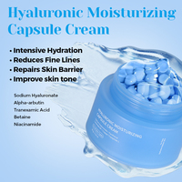 Crème Visage Coréenne au Panthénol et Collagène en Capsules – Hydratante, Raffermissante, Anti-Âge – Soin de la Peau – Vente en Gros, Marque Privée, OEM