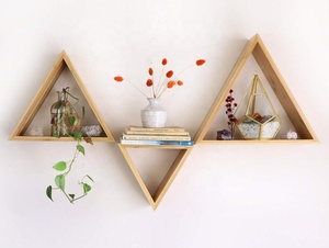 Étagère de rangement <span class=keywords><strong>murale</strong></span> en <span class=keywords><strong>bambou</strong></span>, organisateur, flottantes, pour le décor de la maison, offre spéciale - Product Image 3