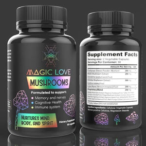 Özelleştirilmiş <span class=keywords><strong>Vitamin</strong></span> şişe ambalajlama etiket tasarım <span class=keywords><strong>Solgar</strong></span> etigold altın folyo Sticker ek şişeler için özel etiketler - Product Image 5