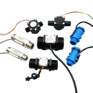 Factory supply FLOW SENSOR G2" <b>plastic</b> materials water flow sensors Hall effected signal flow sensor - Product Image 6