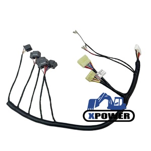 New XPower <b>Black</b> Wiring <b>Harness</b> 310207-01638C for DH220-7/DH225-7/DH300-7 Crawler Excavator with 6 Months Warranty - Product Image 1