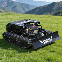 Tondeuse à gazon RC à chenilles CE EPA pour vergers, broyeur d'herbe pour terrains agricoles en pente