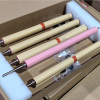 Roller Fuser Bawah dan Roller Tekan Original Baru M452 377 477FNW 479FDW 452DW 455 454 Warna Pink