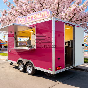 Remolque <span class=keywords><strong>de</strong></span> Comida Callejera, Carrito Móvil para Helados y Queso, Remolque para Postres, Waffles, Crepas, Panqueques, <span class=keywords><strong>Donuts</strong></span>, Compre un Food Truck en Venta - Product Image 4