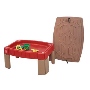 批发新设计多彩沙盒儿童桌沙和水游戏桌儿童沙水桌