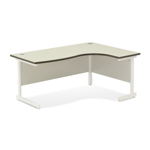 Hàn Quốc Câu Đố l-hình dạng bàn (Trắng) Modular góc máy trạm cho nhà/văn phòng Khung thép & tiết kiệm không gian thiết kế sản xuất tại Hàn Quốc - Product Image 2