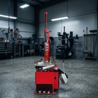 Démonte-pneus entièrement automatique avec mandrin renforcé, machine de réparation de roues, moteur à économie d'énergie, équipement de service des pneus pour atelier de pneus