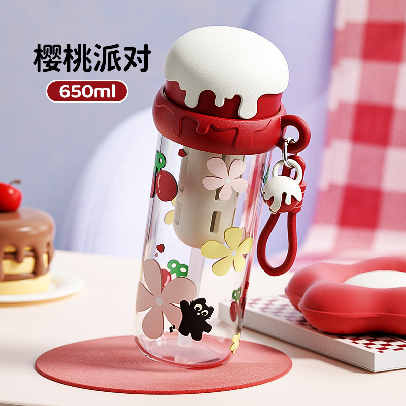 Cherry Party [Tea Warehouse Carrying Rope Pendant]