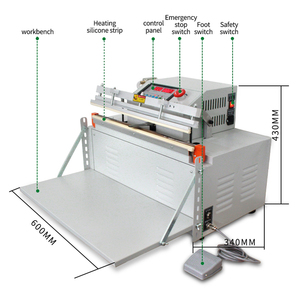 500Eigh Agh fficiency Vertical geegetables afeawood Sealer Aling Ealing achachine erertical xternal acuacuum acking achine - Product Image 2