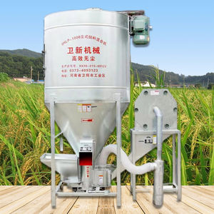 1トン/時間コーンハンマーミルマシンと家禽用の新しい状態の飼料混合ミキサーユニット - Product Image 5