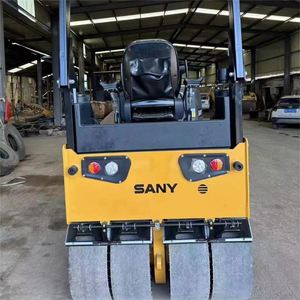 เครื่องบดอัดดินแบบสั่นสะเทือนไฮดรอลิกแบบล้อคู่ ยี่ห้อ Sany รุ่น CS56B CS54 ใช้เครื่องยนต์ดีเซล ของแท้ มือสอง ขาย - Product Image 4