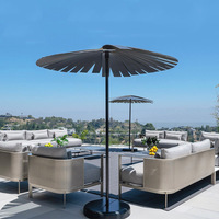 Ensemble de salle à manger rotatif en rotin plastique haute densité, design nordique, résistant à l'eau et au soleil, pour jardin et balcon