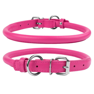 Ensemble collier et laisse pour chien en cuir souple tailles réglables élégant et durable entraînement à la marche pour animaux de compagnie collier de chien fait à la main en cuir - Product Image 1