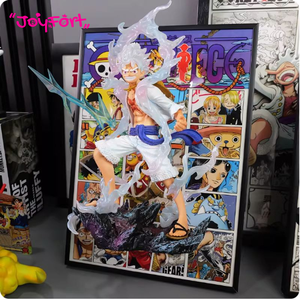 Figurines d'action d'anime de haute qualité One Piece : <span class=keywords><strong>Les</strong></span> trois frères Luffy, Ace et Sabo en course - Product Image 1