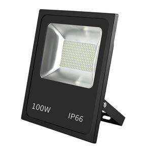Projecteur LED SMD 100W 6500K, 9000 lm, 120°, IP66, 35,5x28,5x6,5 cm - idéal pour l'éclairage extérieur et décoratif. - Product Image 1