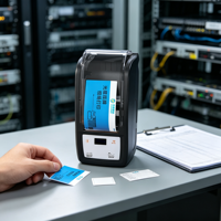 Printer Label Nirkabel Bluetooth Thermal untuk Identifikasi Peralatan Pemeliharaan Lapangan