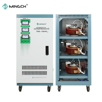 Stabilisateur de tension automatique triphasé 15 KVA 380 V CA, régulateur de tension servo AVR pour l'industrie