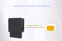 QUECTEL EC25EC 4G GPS OBD2 Tracker Chip Mini Micro OBD GPS Locator avec visualisation PC, diagnostic du comportement de conduite du véhicule, localisateur de voiture