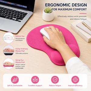Alfombrilla de Ratón Personalizada con Logotipo Promocional, Alfombrilla de Escritorio de Goma Sublimada, Alfombrilla de Ratón de PVC con Impresión de Logotipo y Reposamuñecas de Eva - Product Image 2