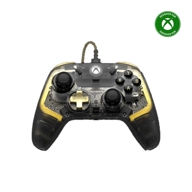 GameSir Kaleid Flux Wired Gamepad with Hall-effect Joystick and RGB for Xbox Series X S Xbox One Controller Game Manette